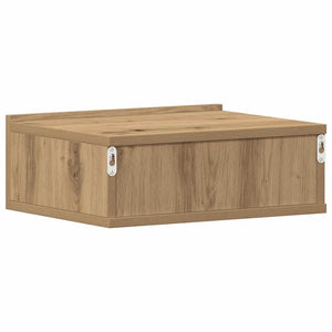 Κομοδίνα Κρεμαστά 2 τεμ. Δρυς τεχνίτης 40x32x15 εκ. Μοριοσανίδα