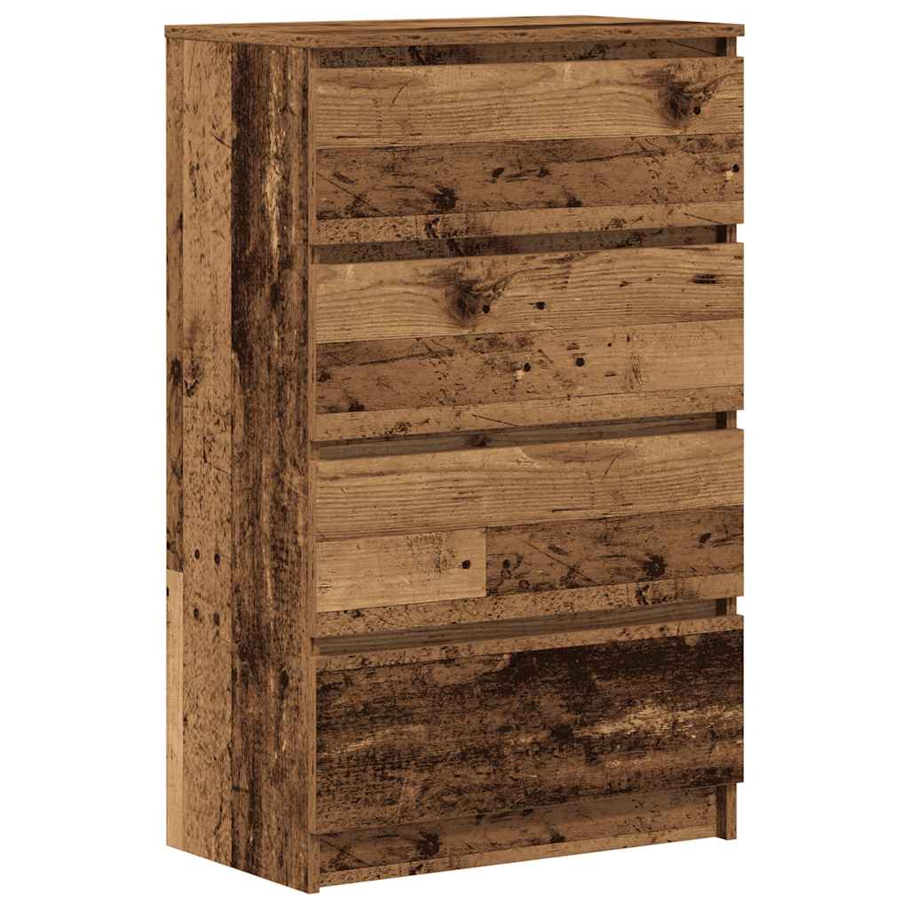 Sideboard Παλιό ξύλο 60x35x98,5 cm Ξύλο μηχανής - Pakobazaar