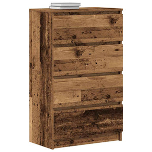 Sideboard Παλιό ξύλο 60x35x98,5 cm Ξύλο μηχανής - Pakobazaar