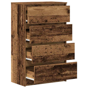 Sideboard Παλιό ξύλο 60x35x98,5 cm Ξύλο μηχανής - Pakobazaar