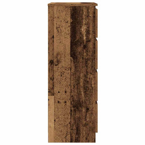 Sideboard Παλιό ξύλο 60x35x98,5 cm Ξύλο μηχανής - Pakobazaar