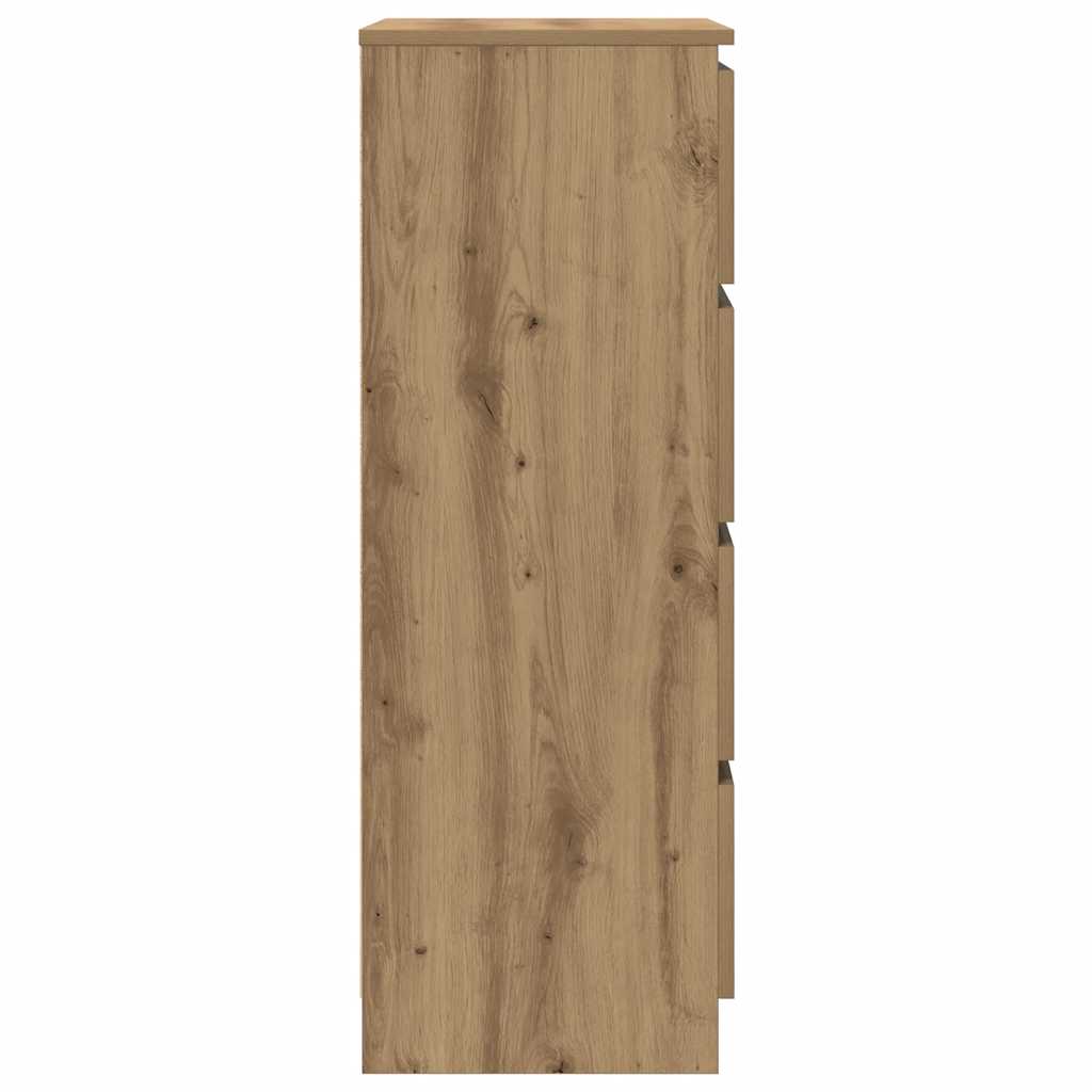 Μπουφές Τεχνίτης Δρυς 60x35x98,5 εκ Ξύλο μηχανής