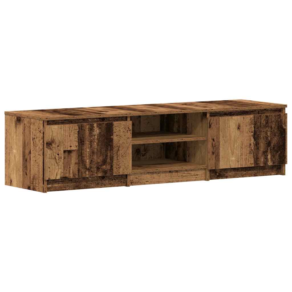 Έπιπλο Τηλεόρασης από Παλιό Ξύλο 140x40x36 εκ. από Τεχνητό Ξύλο - Pakobazaar