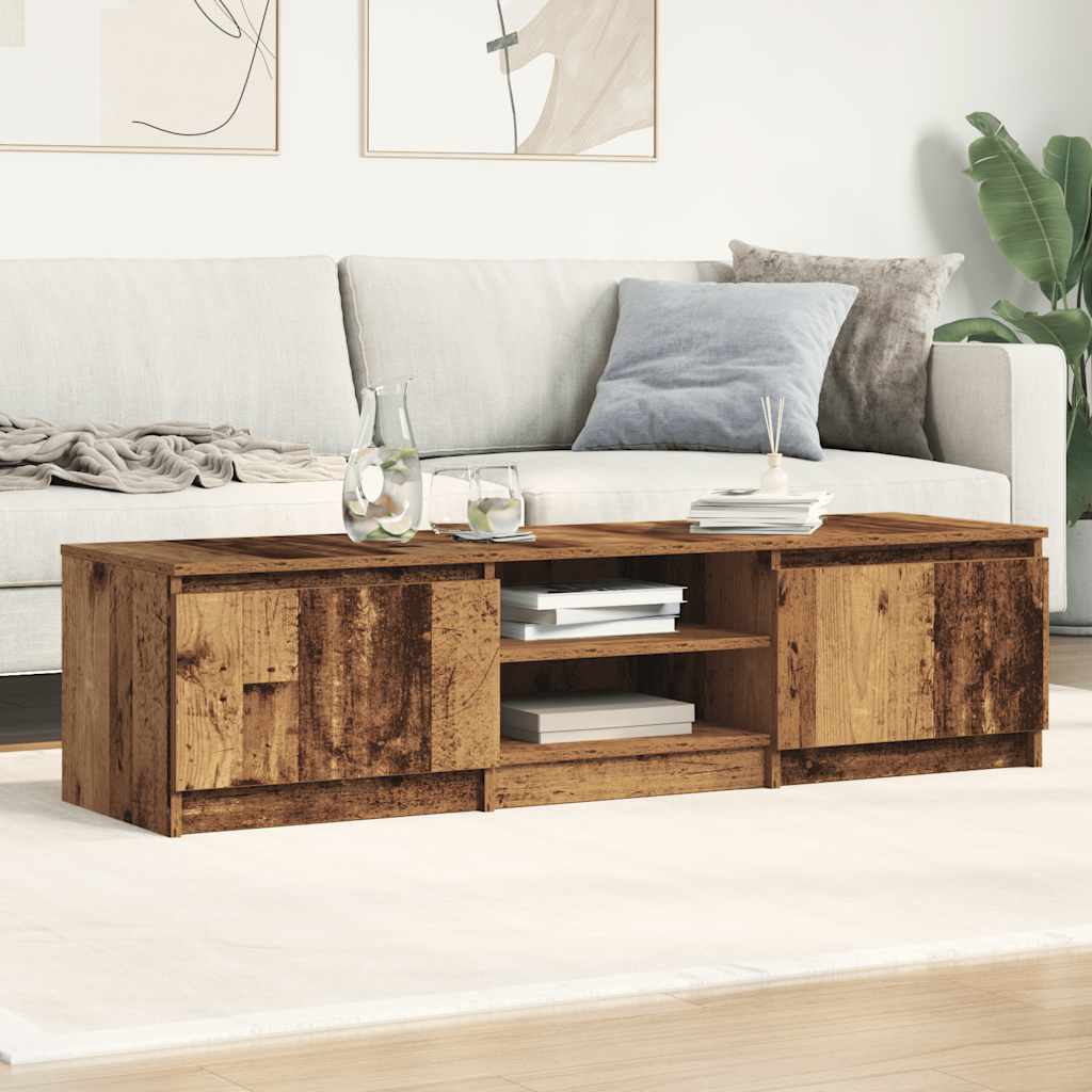 Έπιπλο Τηλεόρασης από Παλιό Ξύλο 140x40x36 εκ. από Τεχνητό Ξύλο - Pakobazaar