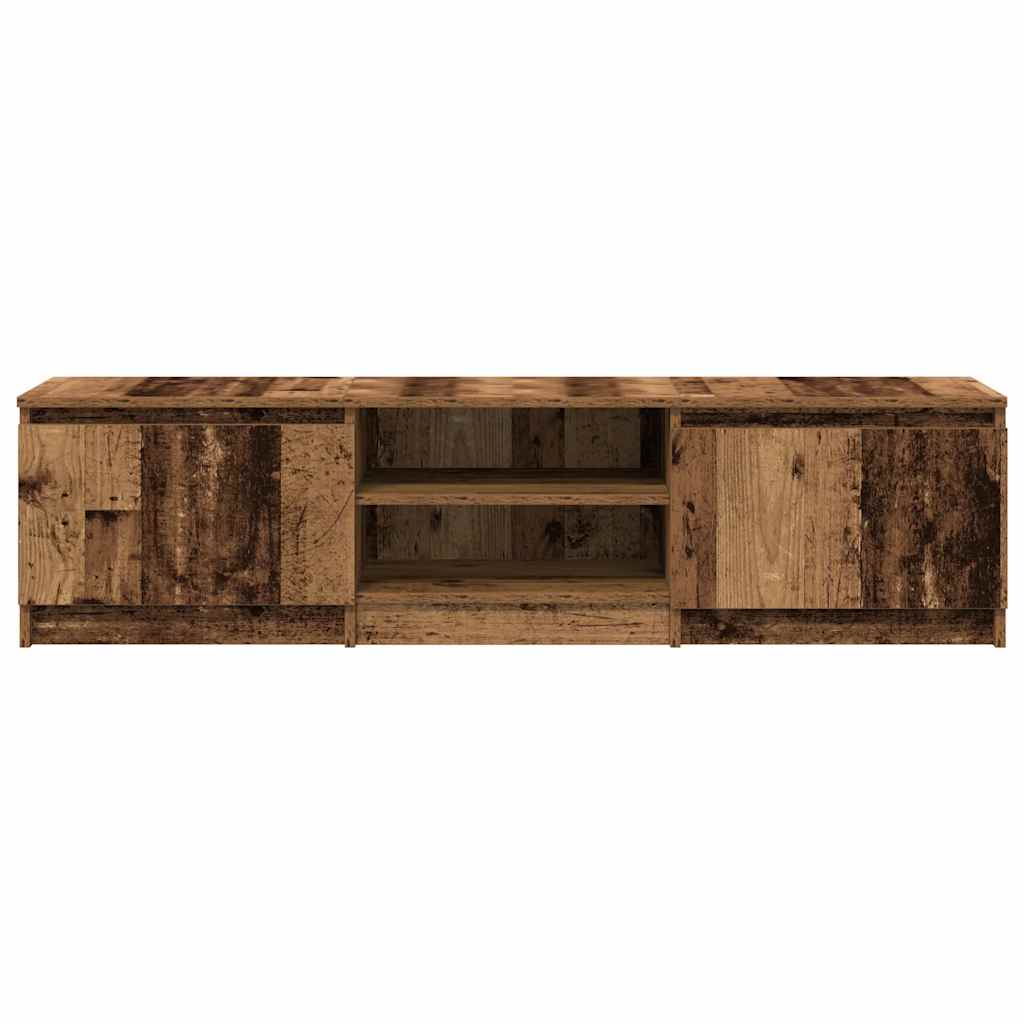 Έπιπλο Τηλεόρασης από Παλιό Ξύλο 140x40x36 εκ. από Τεχνητό Ξύλο - Pakobazaar