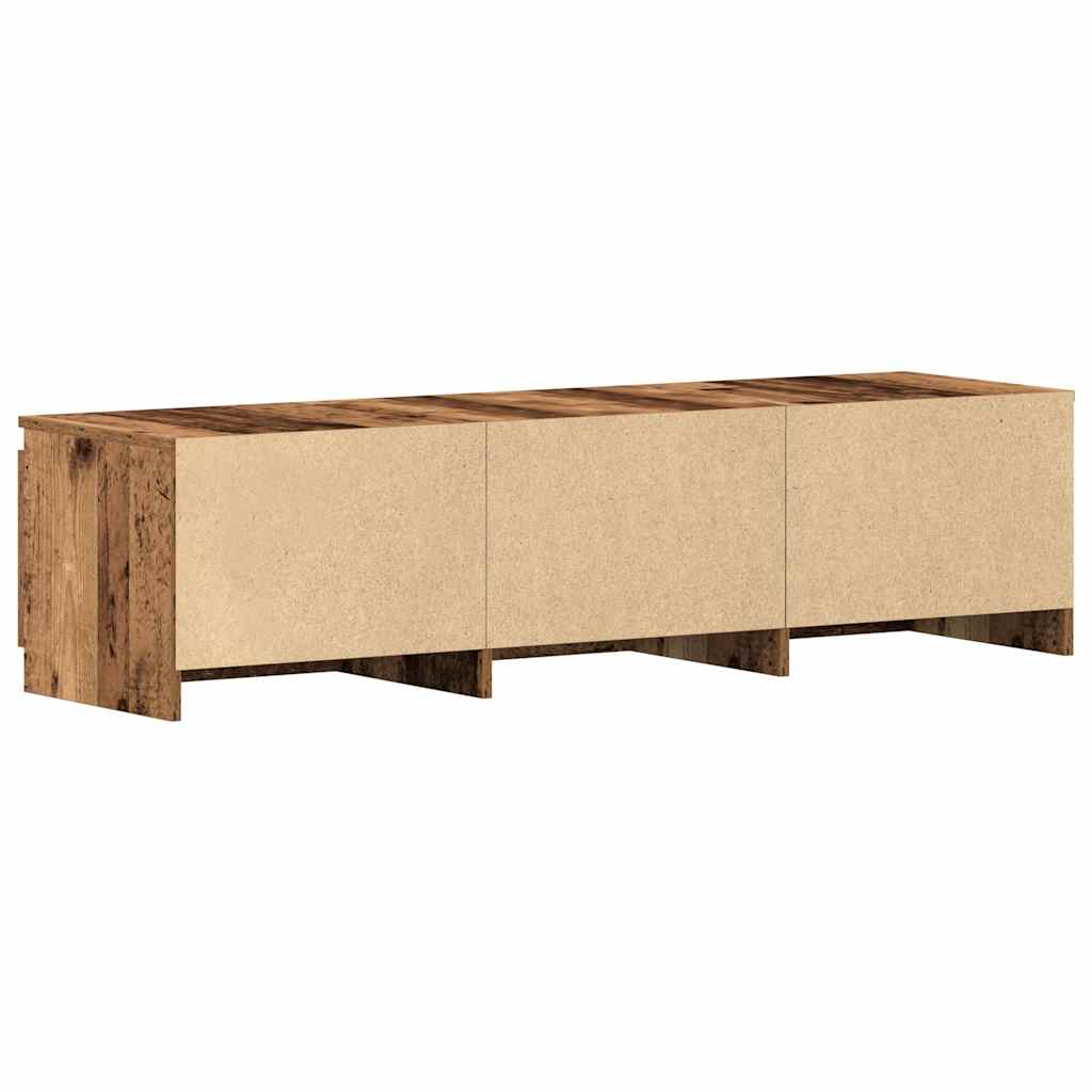 Έπιπλο Τηλεόρασης από Παλιό Ξύλο 140x40x36 εκ. από Τεχνητό Ξύλο - Pakobazaar