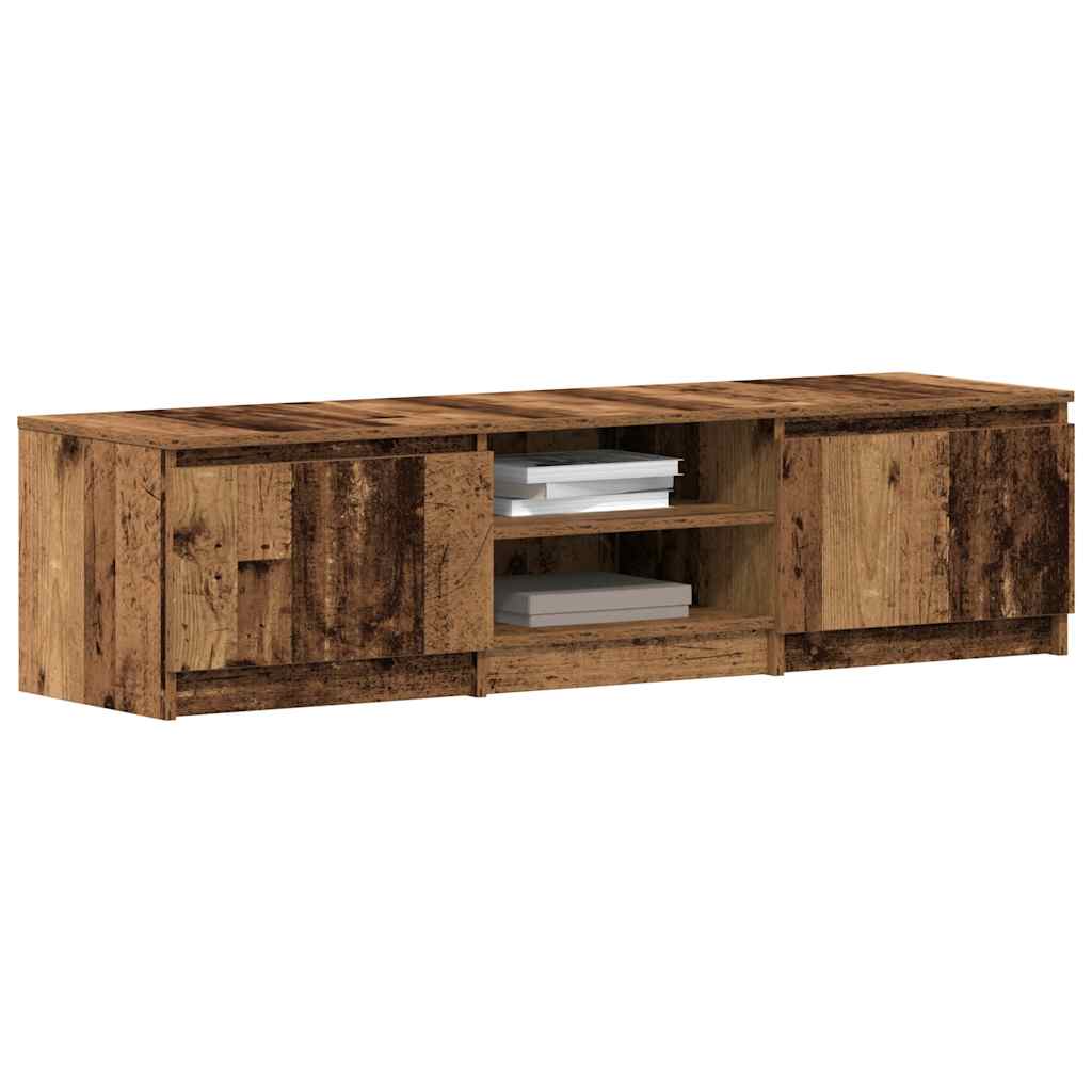 Έπιπλο Τηλεόρασης από Παλιό Ξύλο 140x40x36 εκ. από Τεχνητό Ξύλο - Pakobazaar