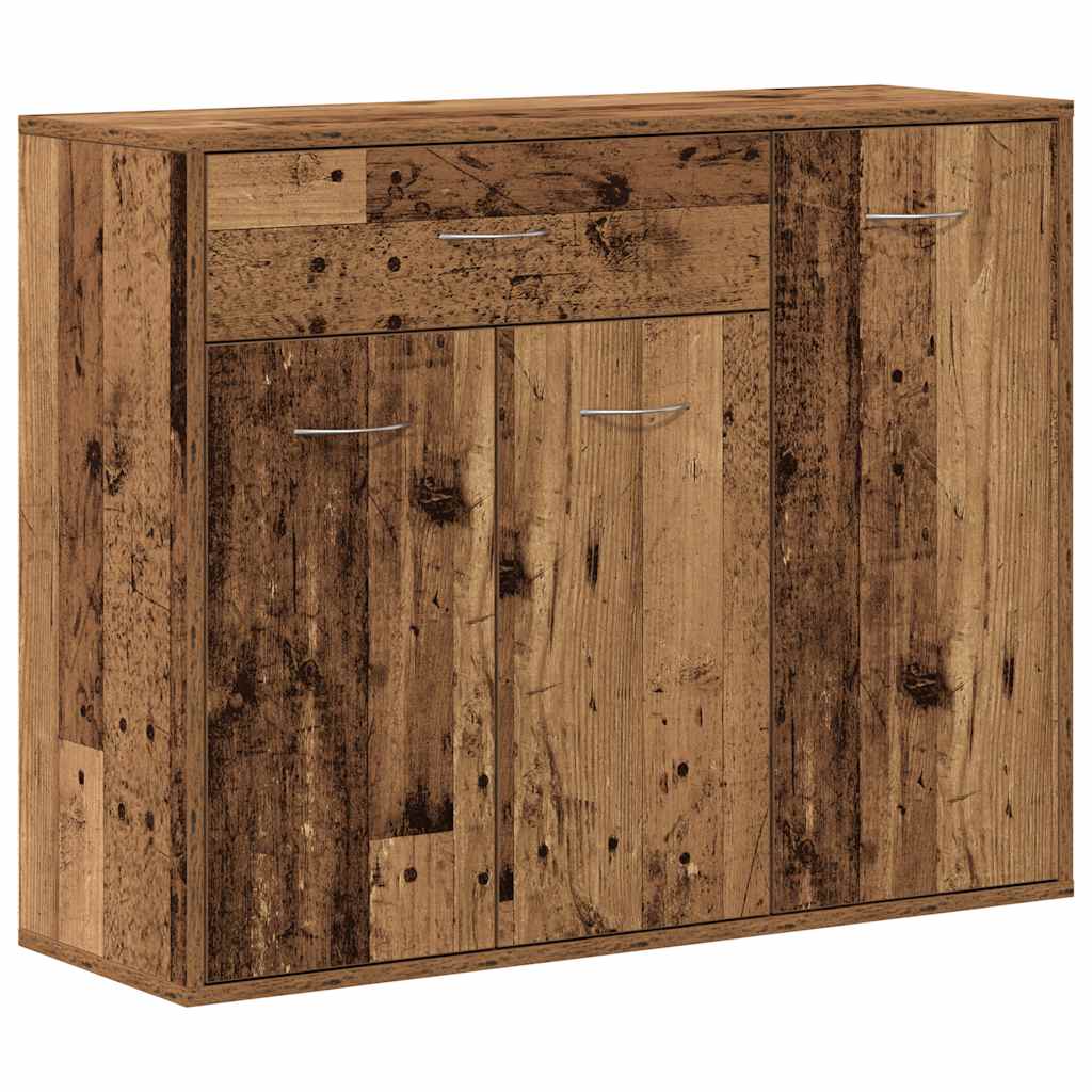 Sideboard Παλιό ξύλο 88x30x70 cm Ξύλο μηχανής