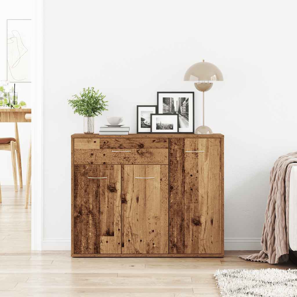 Sideboard Παλιό ξύλο 88x30x70 cm Ξύλο μηχανής