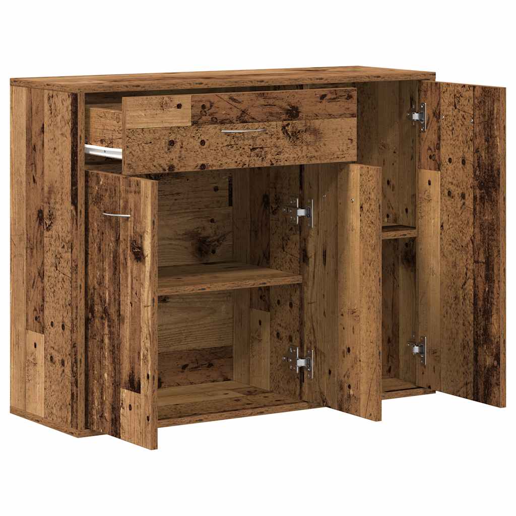 Sideboard Παλιό ξύλο 88x30x70 cm Ξύλο μηχανής