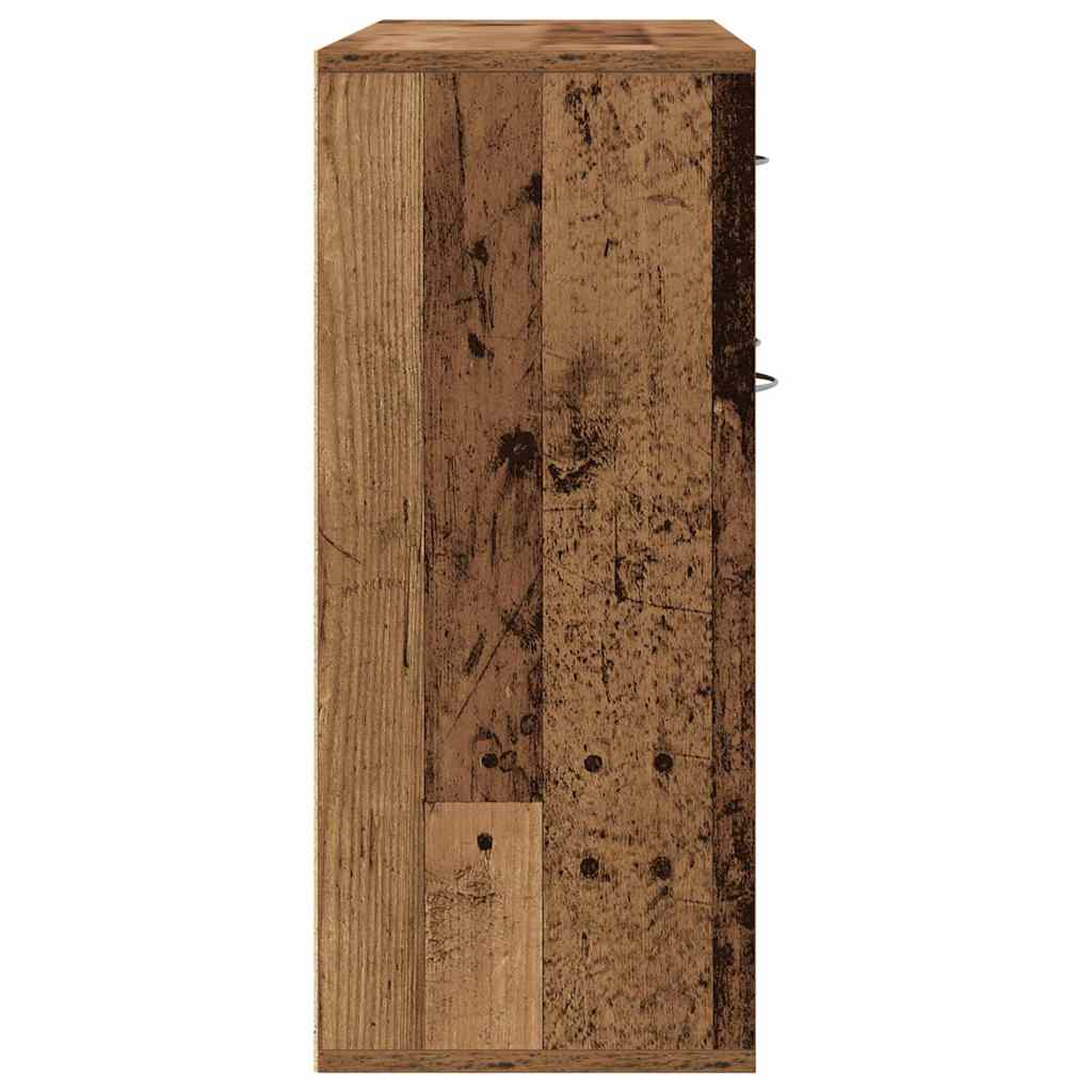 Sideboard Παλιό ξύλο 88x30x70 cm Ξύλο μηχανής