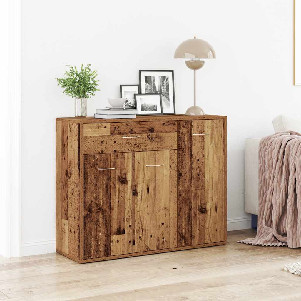 Sideboard Παλιό ξύλο 88x30x70 cm Ξύλο μηχανής