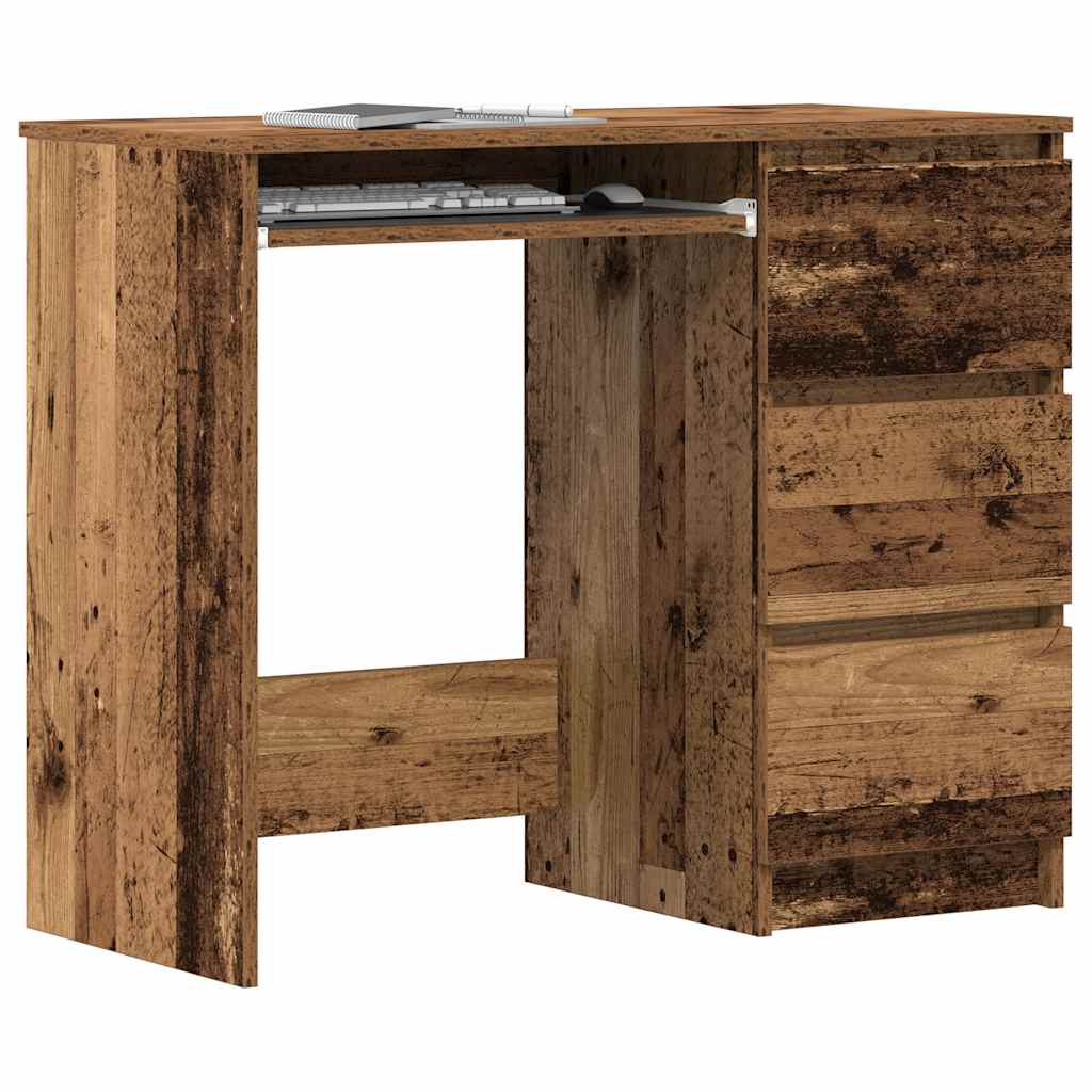 Γραφείο  Παλιό ξύλο 90x45x76 cm Κατασκευασμένο ξύλο - Pakobazaar