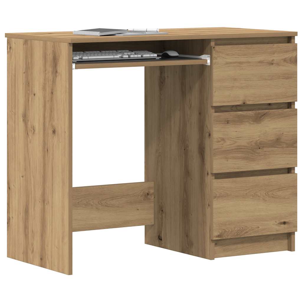 Γραφείο  Artisan Oak 90x45x76 εκ Κατασκευασμένο ξύλο - Pakobazaar