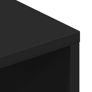 Έπιπλο Τηλεόρασης Μαύρο 100 x 40 x 40 εκ. από Μοριοσανίδα