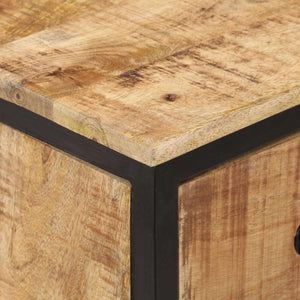 Βιβλιοθήκη 70 x 35 x 180 εκ. Φυσικό Μασίφ ξύλο μάνγκο - Pakobazaar