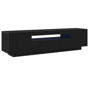 Ντουλάπι TV Μαύρο 160 x 35 x 40 εκ. Επεξεργασμένο ξύλο - Pakobazaar