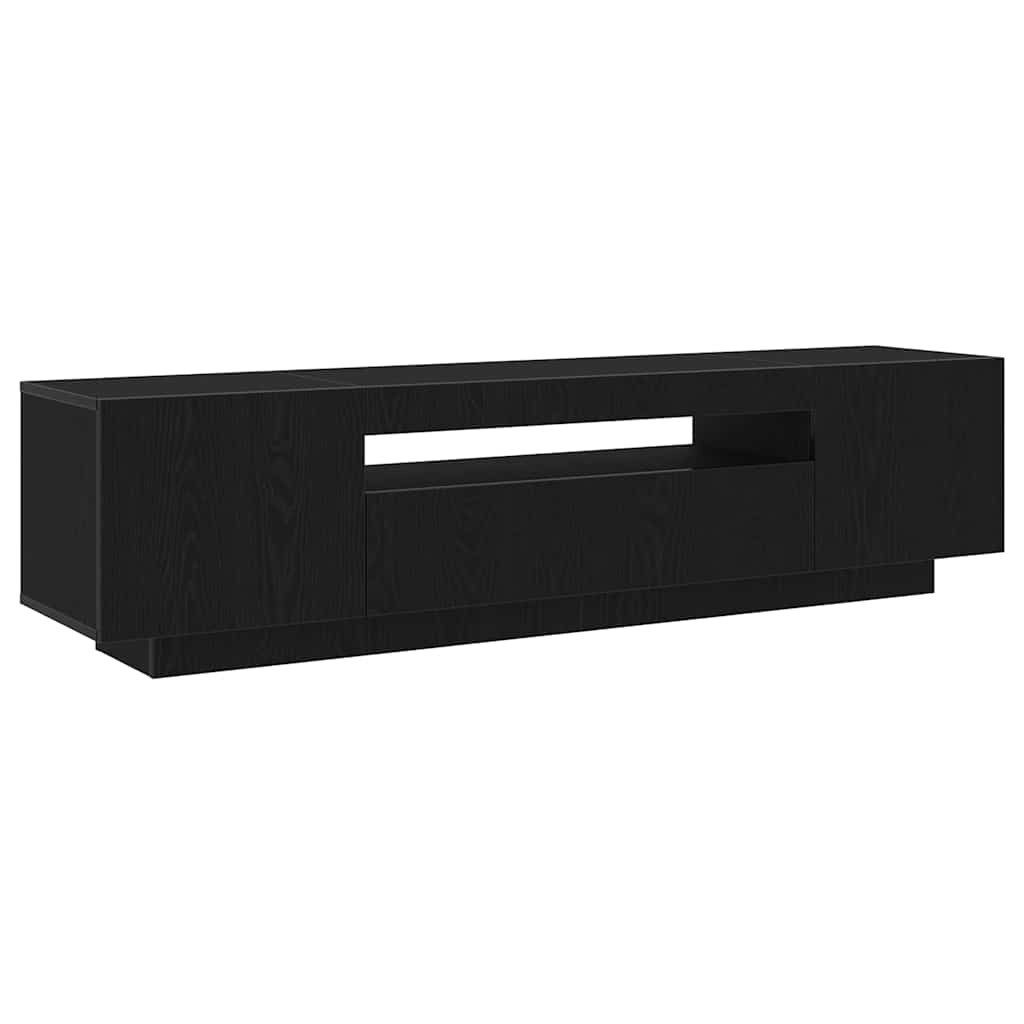 Ντουλάπι TV Μαύρο 160 x 35 x 40 εκ. Επεξεργασμένο ξύλο - Pakobazaar