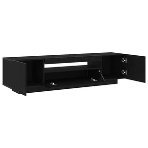 Ντουλάπι TV Μαύρο 160 x 35 x 40 εκ. Επεξεργασμένο ξύλο - Pakobazaar