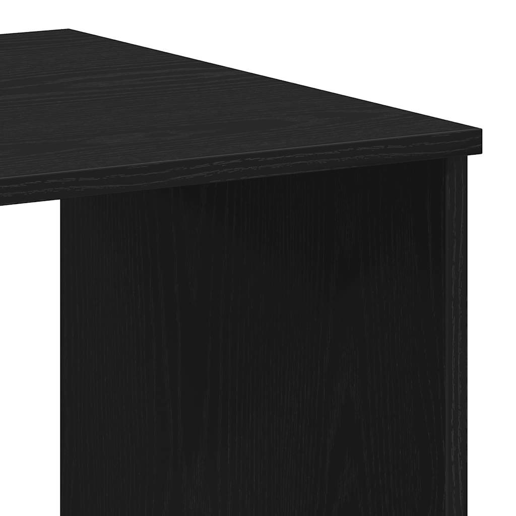 Γραφείο με Συρτάρια Μαύρη Δρυς 102 x 50 x 76 εκ. από Τεχνητό Ξύλο - Pakobazaar
