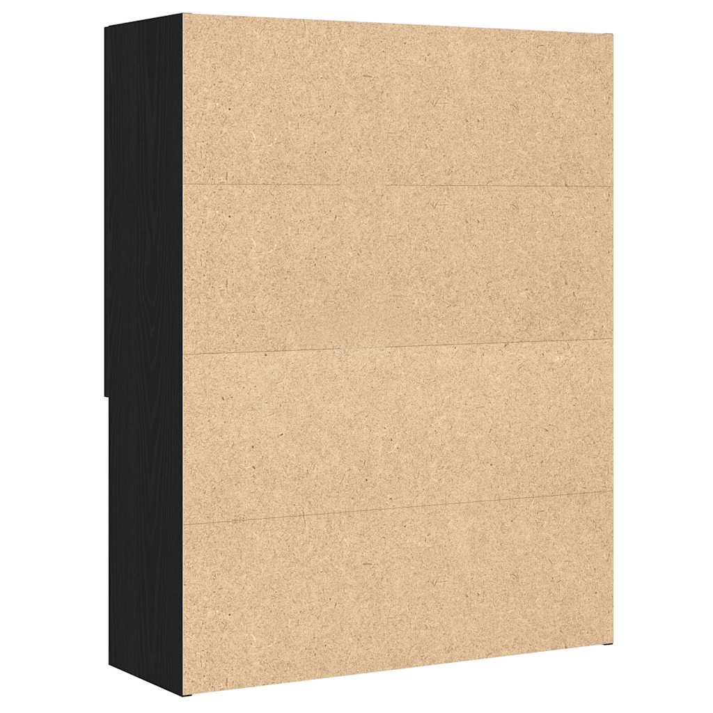 Ντουλάπι Πλυντηρίου Μαύρη Δρυς 70,5 x 25,5 x 90 εκ. - Pakobazaar