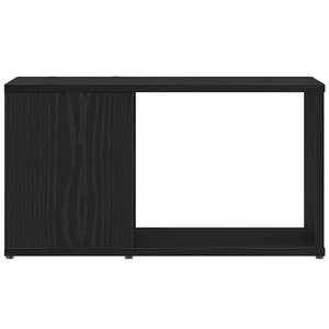 Έπιπλο Τηλεόρασης Μαύρο Δρυς 60x24x32 εκ. από Τεχνητό Ξύλο - Pakobazaar