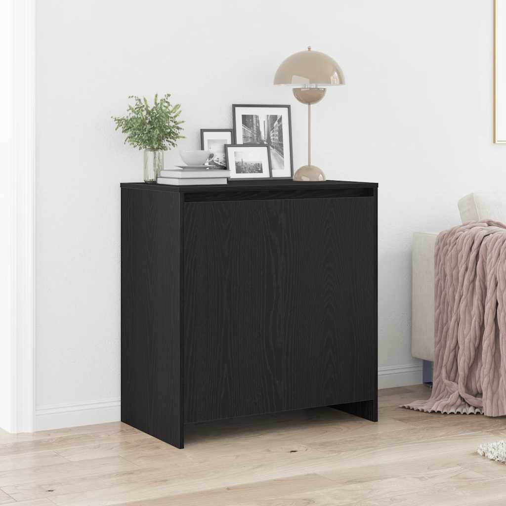 Μπουφές Μαύρης Δρυός 70x41x75 εκ. από Τεχνητό Ξύλο - Pakobazaar