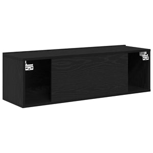 Ντουλάπι TV 2 pcs Μαύρο 100 x 30 x 30 cm Επεξεργασμένο ξύλο - Pakobazaar