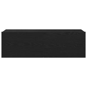 Ντουλάπι TV 2 pcs Μαύρο 100 x 30 x 30 cm Επεξεργασμένο ξύλο - Pakobazaar