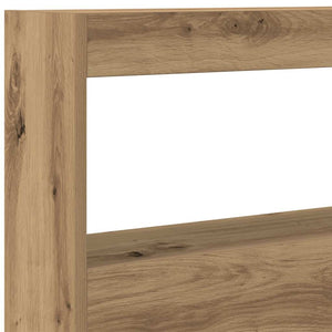 Κεφαλάρι με Αποθηκευτικό Χώρο & LED Artisan Δρυς 100x17x102 εκ. - Pakobazaar