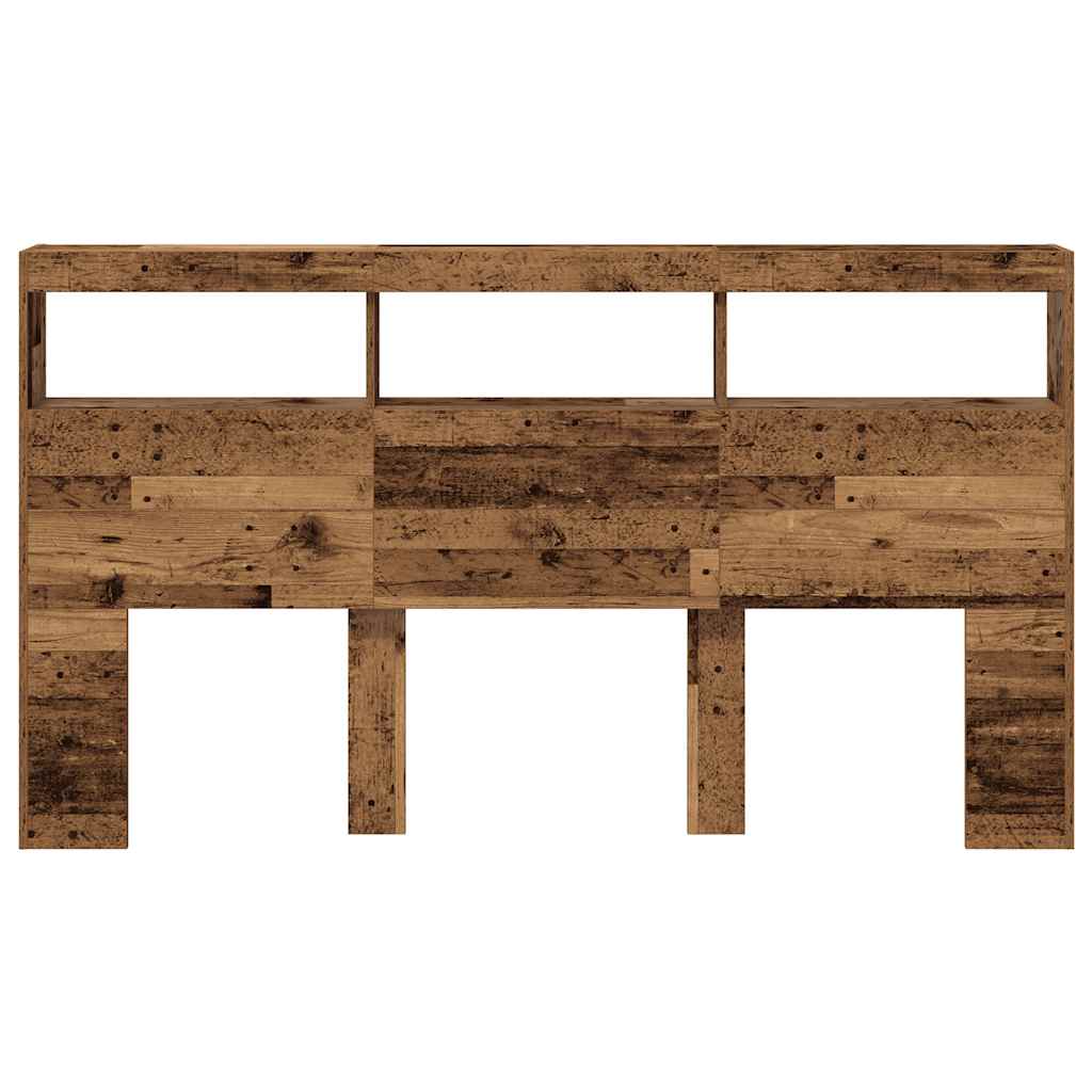 Κεφαλάρι με Αποθηκευτικό Χώρο & LED 180x17x102 εκ. - Pakobazaar