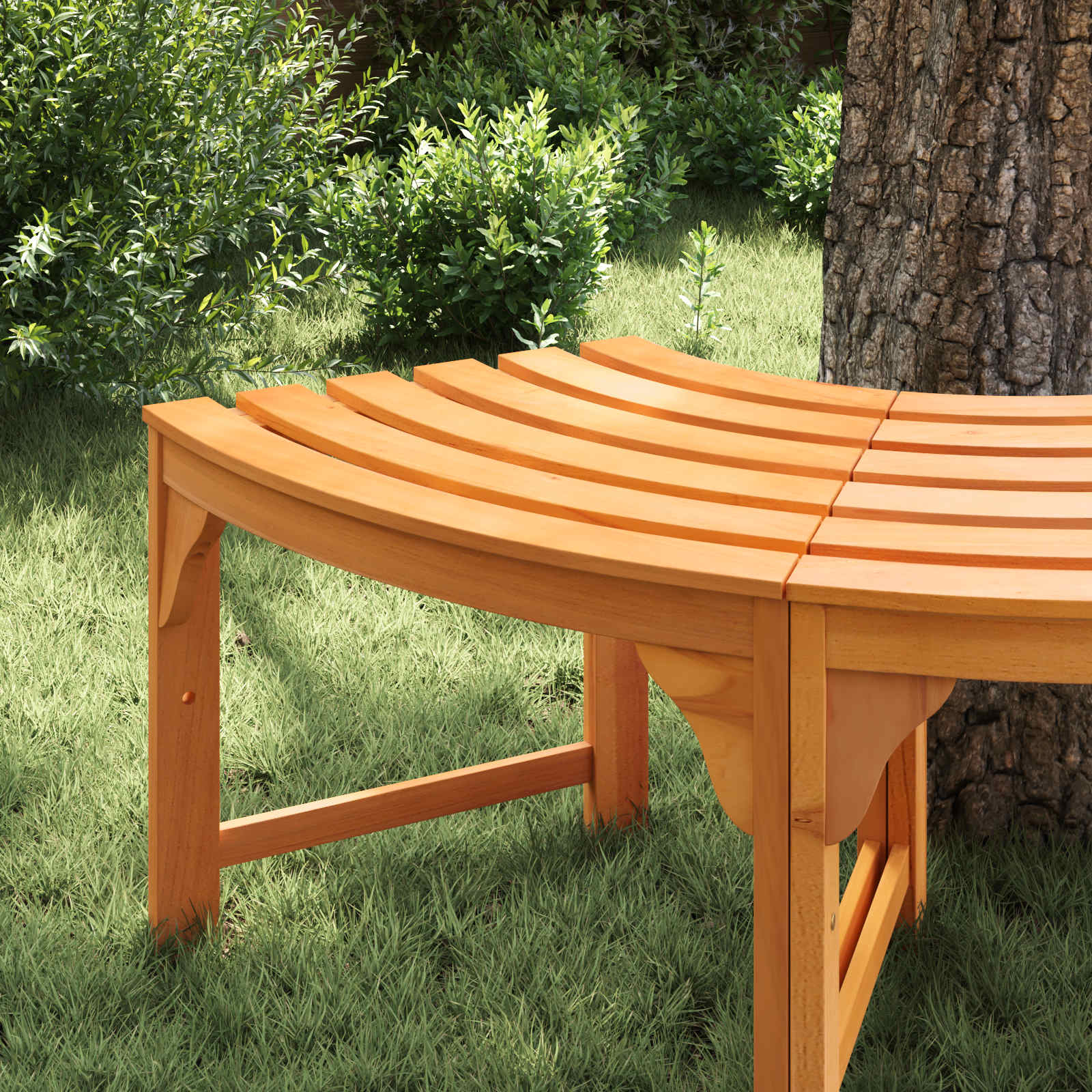Παγκάκι Δέντρου Φυσικό 160 x 80 x 45cm Στερεό Ξύλο Ευκαλύπτου