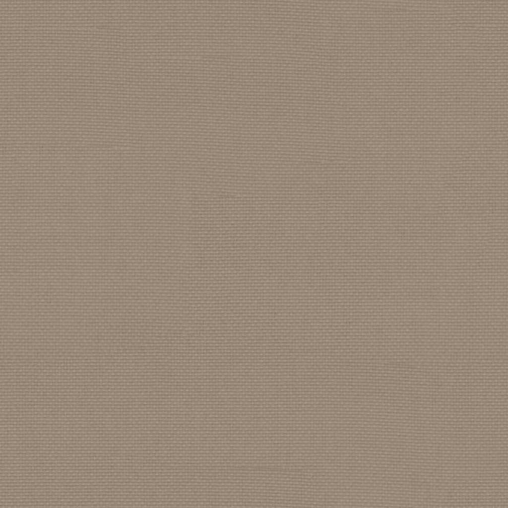 Ξαπλώστρα με μαξιλάρι Taupe 200 x 67 x 84εκ Μασίφ ξύλο ακακίας - Pakobazaar