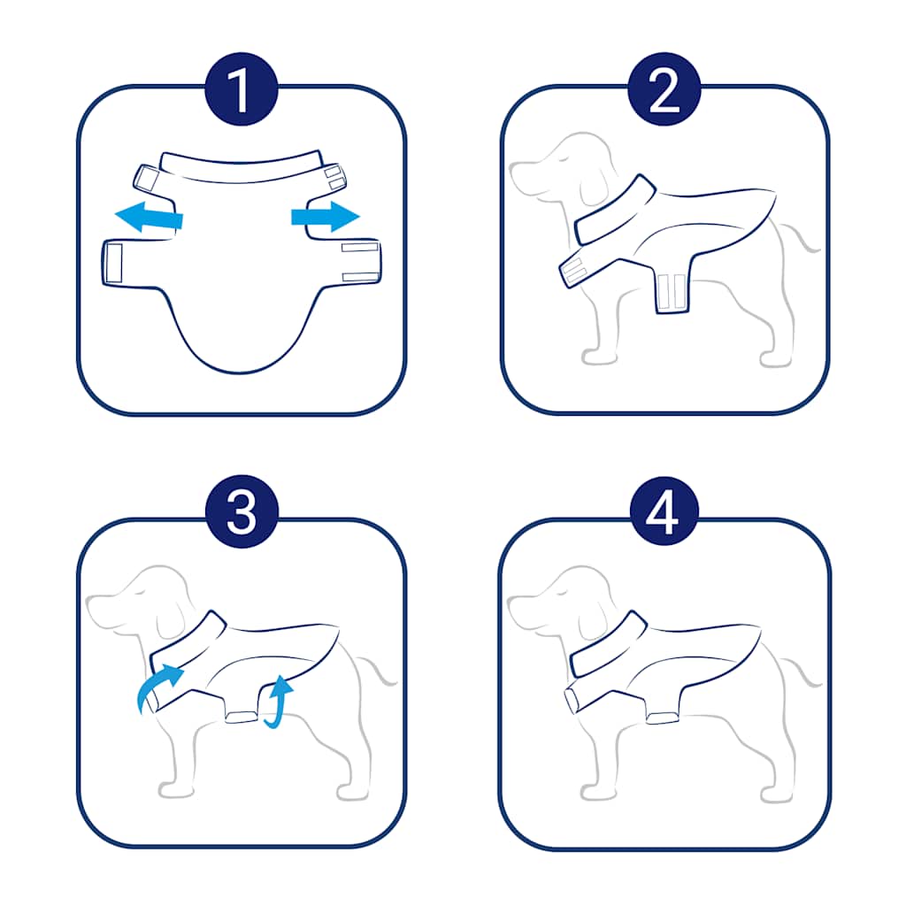 Αδιάβροχο για Σκύλους με Ανακλαστικές Λωρίδες Κίτρινο Πολυεστερικό XL - Pakobazaar