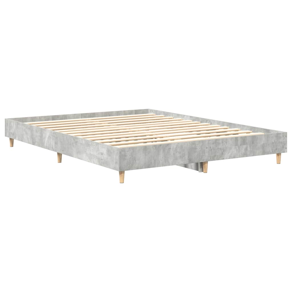 Πλαίσιο κρεβατιού χωρίς στρώμα 150x200 εκ. Επεξεργασμένο Ξύλο