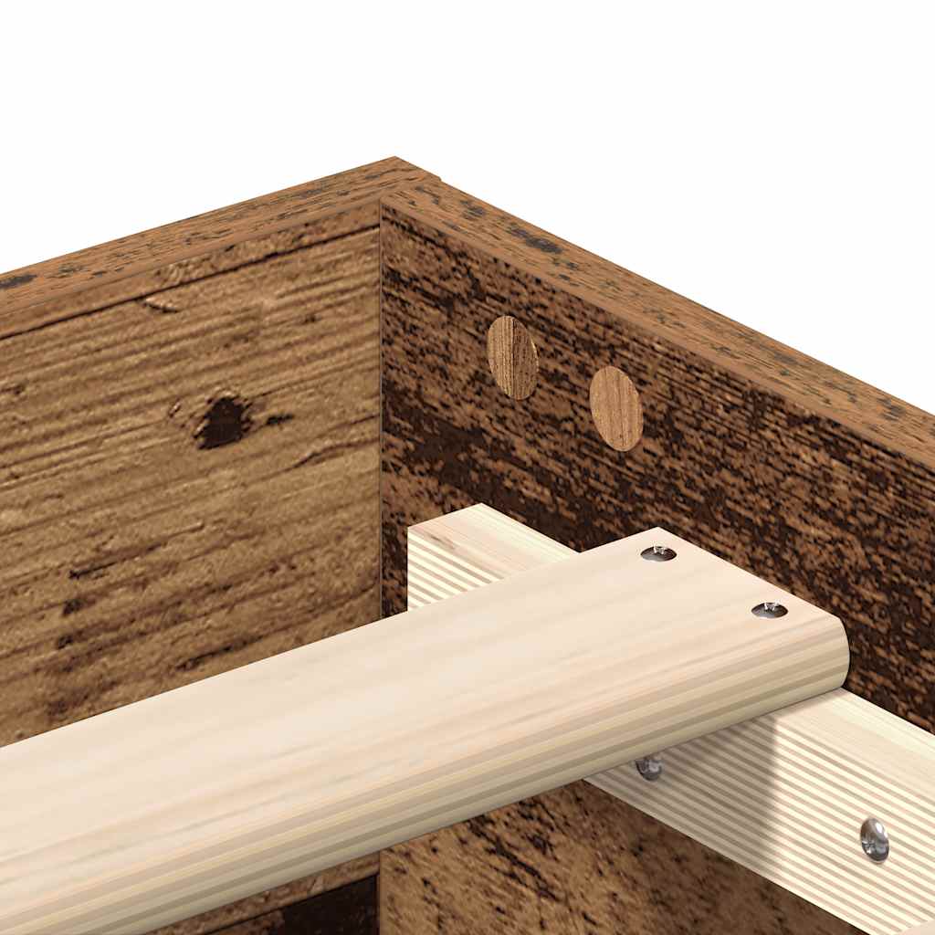 Πλαίσιο κρεβατιού χωρίς στρώμα 140x200 εκ. Επεξεργασμένο Ξύλο