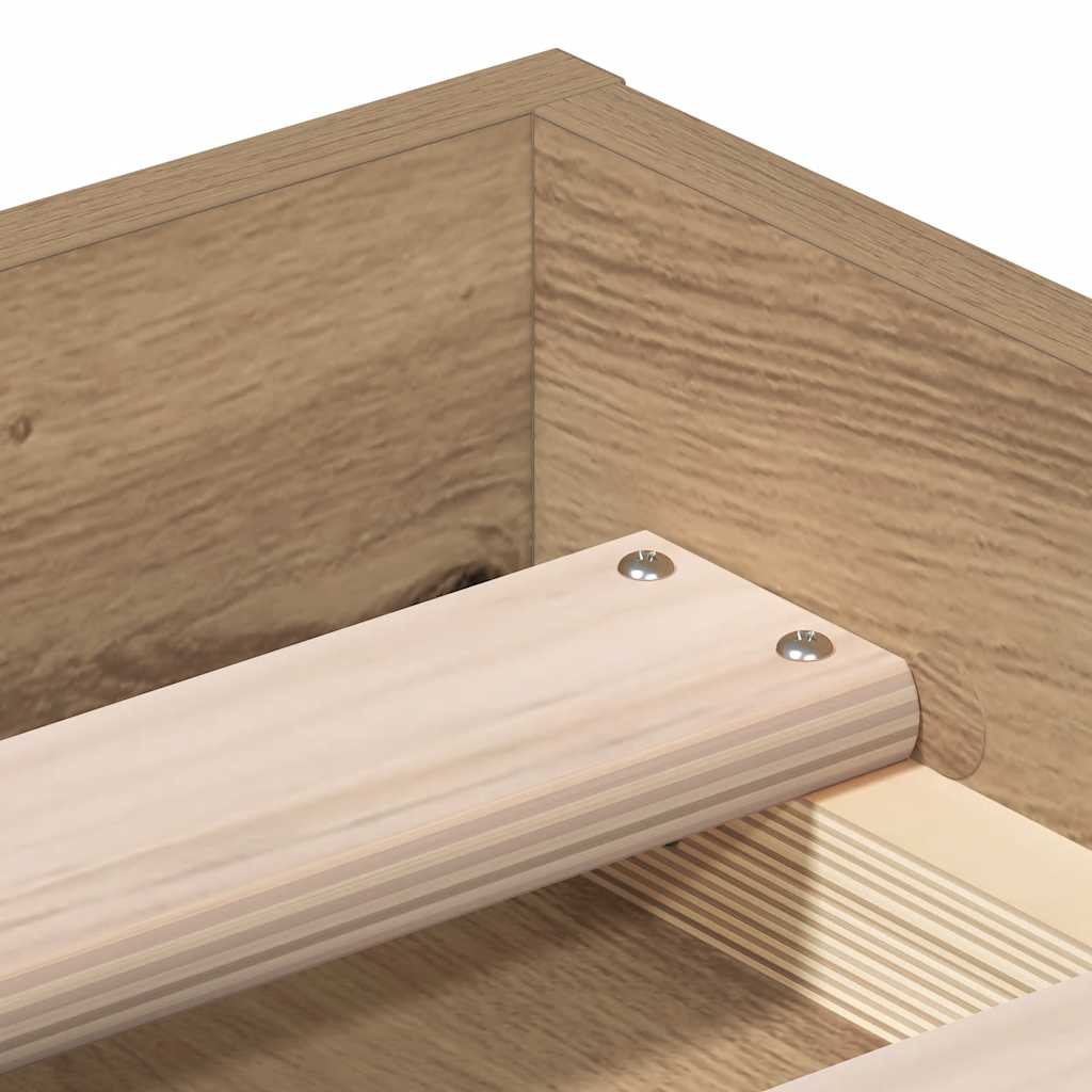 Πλαίσιο κρεβατιού χωρίς στρώμα 90x200 εκ. Επεξεργασμένο Ξύλο