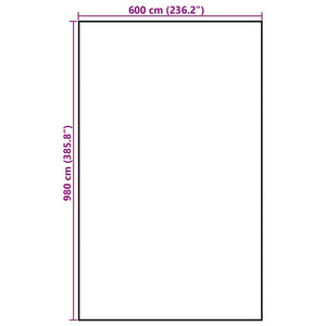 Τάπητας 9,8x6 m 140 g/m² Πολυπροπυλένιο - Pakobazaar