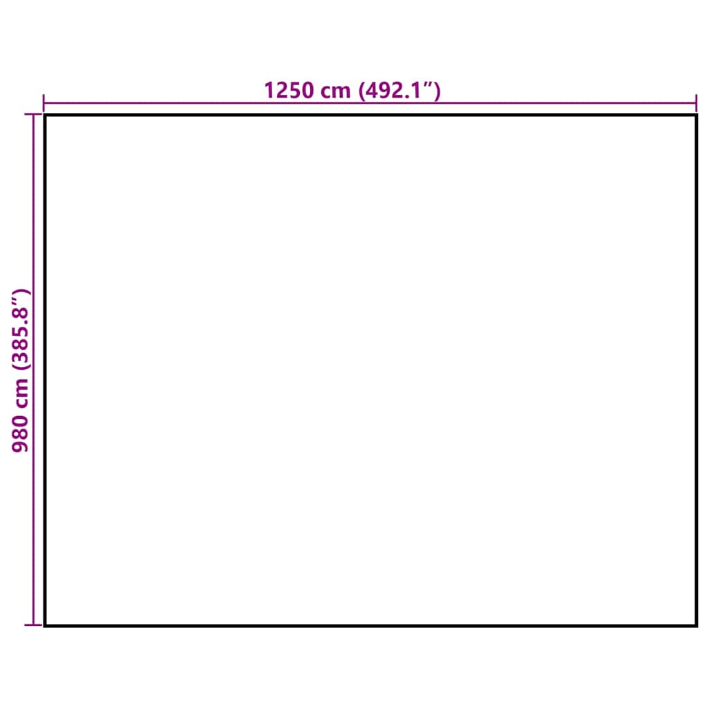 Τάπητας 9,8x12,5 m 140 g/m² Πολυπροπυλένιο