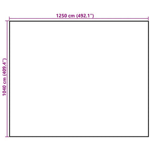 Τάπητας για αχυρώνα 10,4x12,5 m 140 g/m² Πολυπροπυλένιο