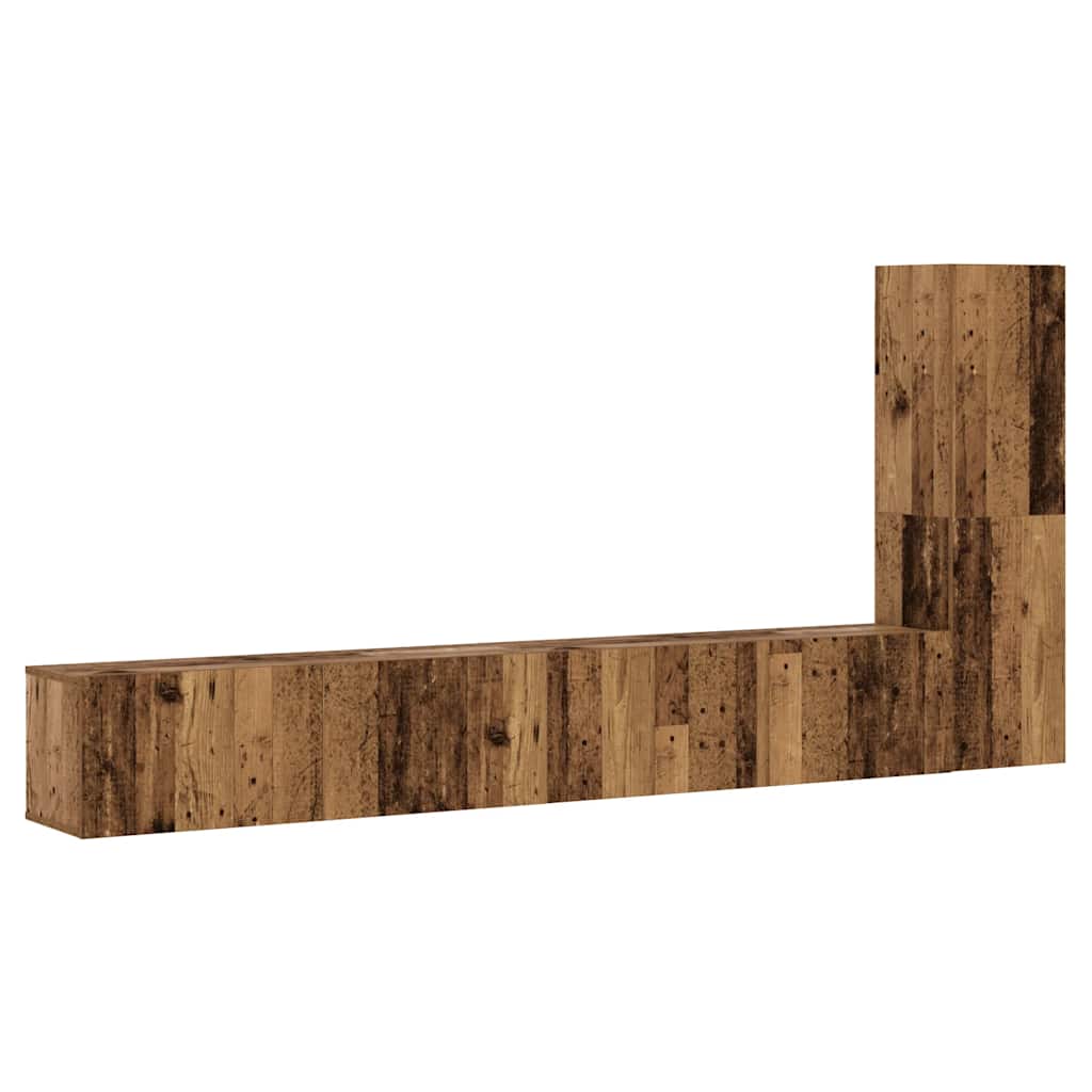 3 τεμαχίων ντουλάπι τηλεόρασης που τοποθετείται τοίχο από - Pakobazaar