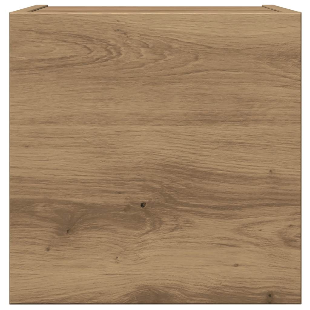 Σετ ντουλαπιών τηλεόρασης 4 τεμαχίων Επιτοίχιο Τεχνικής Δρυς - Pakobazaar