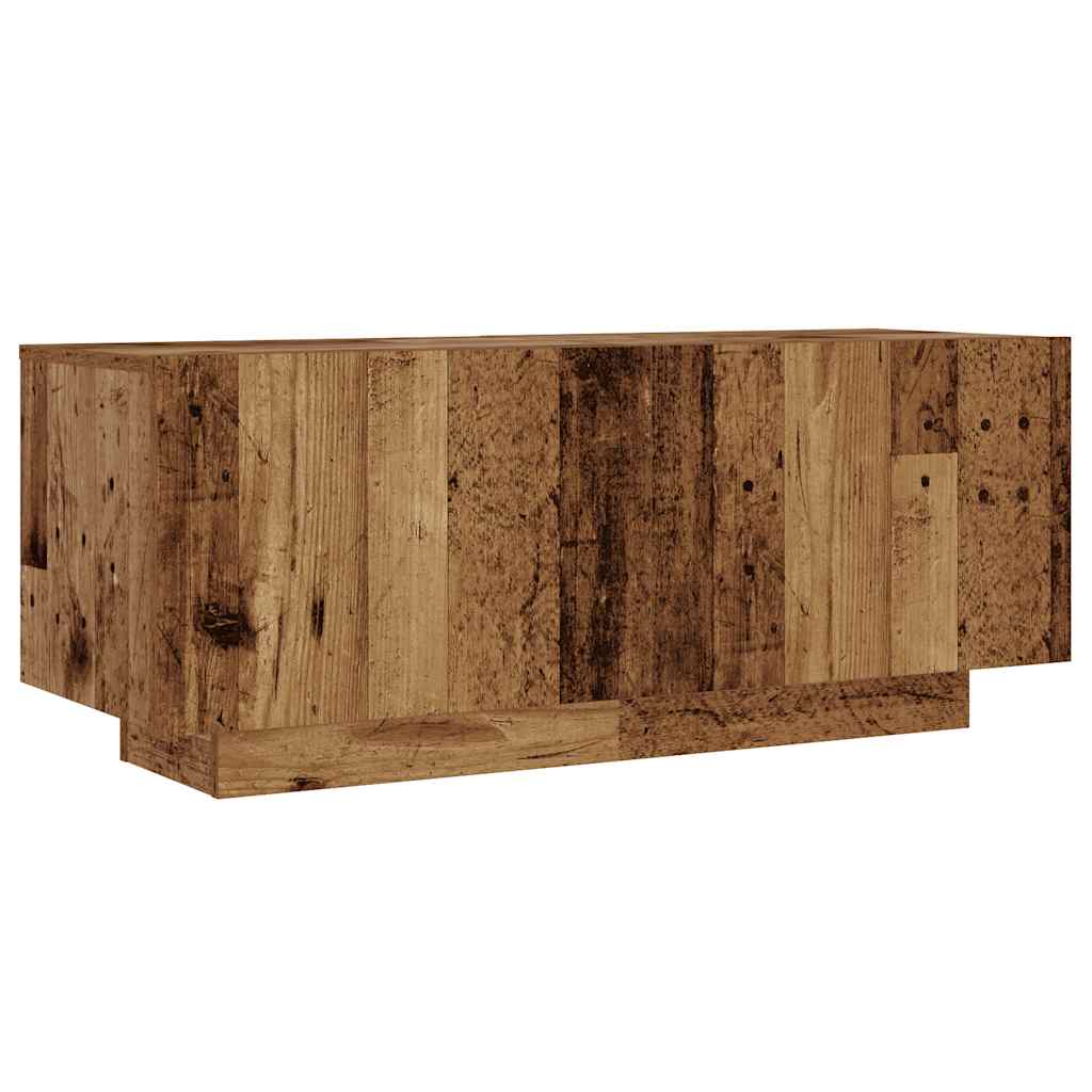 Έπιπλο Τηλεόρασης LED Όψη Παλαιού Ξύλου 180x35x40 εκ.Επεξ. Ξύλο - Pakobazaar