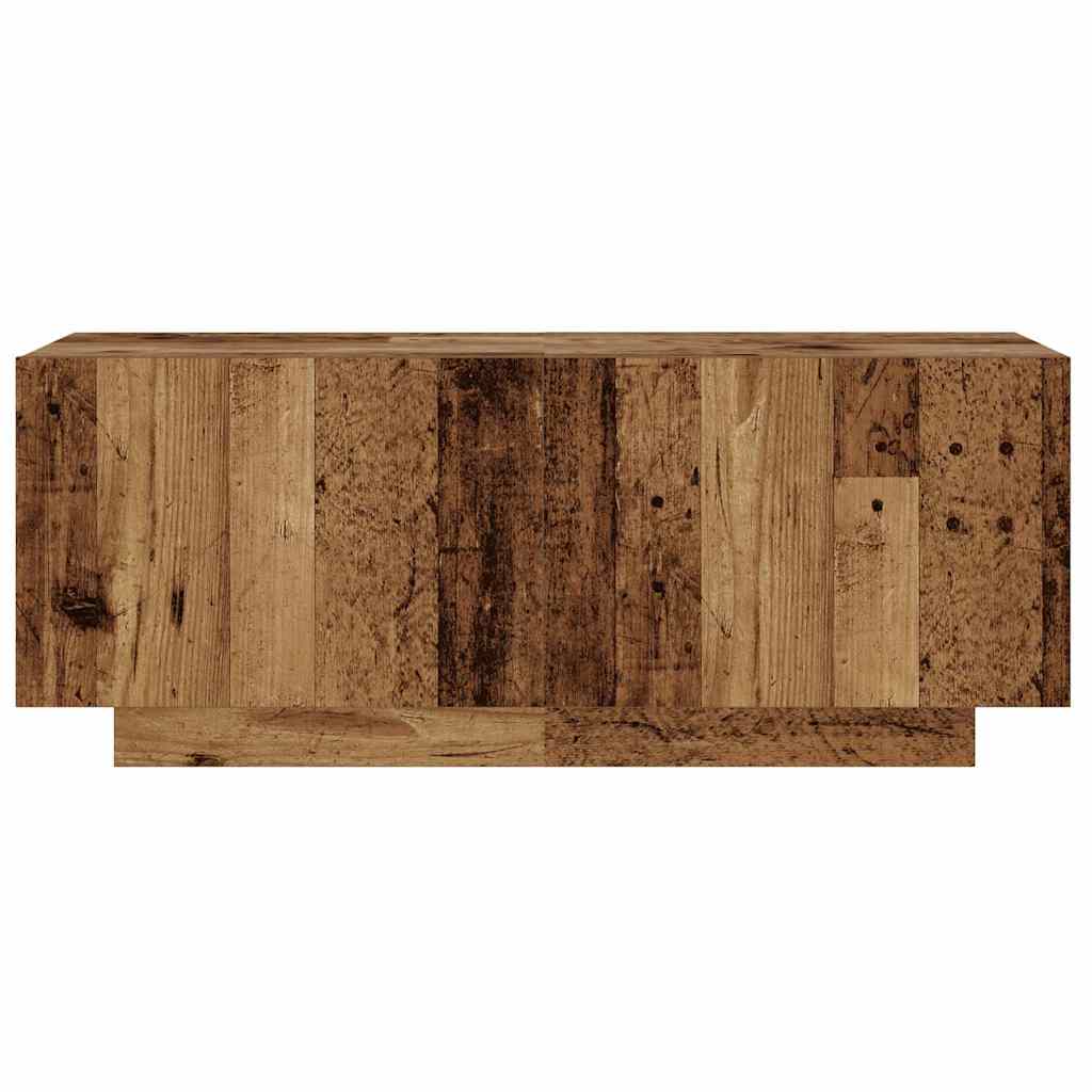 Έπιπλο Τηλεόρασης LED Όψη Παλαιού Ξύλου 260x35x40 εκ.Επεξ. Ξύλο - Pakobazaar
