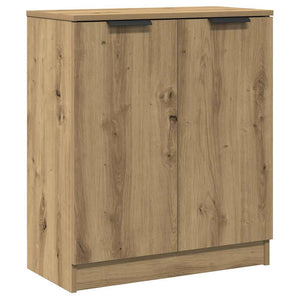 Μπουφές 3 τμχ Δρυς τεχνίτης 60x30x70 cm Επεξεργασμένο ξύλο