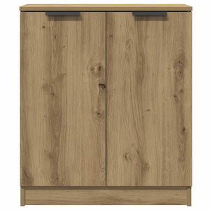 Μπουφές 3 τμχ Δρυς τεχνίτης 60x30x70 cm Επεξεργασμένο ξύλο