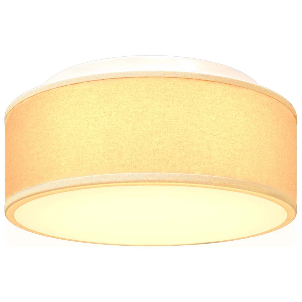 Λάμπα Οροφής με προβολείς Λευκό 30 x 30 x 13,5 εκ ύφασμα - Pakobazaar