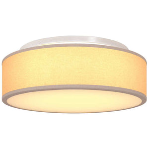 Λάμπα Οροφής με προβολείς Taupe 38 x 38 x 13,5 εκ ύφασμα - Pakobazaar