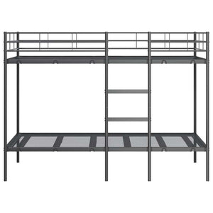 Κουκέτα χωρίς στρώμα Μαύρο 90x200 cm Ατσάλι - Pakobazaar