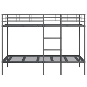 Κουκέτα χωρίς στρώμα Μαύρο 107x203 cm Ατσάλι - Pakobazaar